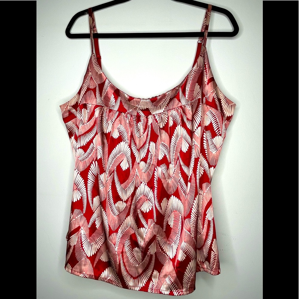 New York & Company satin strap top, XL